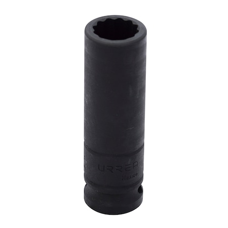 Urrea 1/2" drive, 12-point deep impact socket 1" 7332